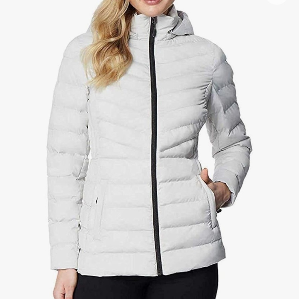 32 HEAT Insulated & Warm Ladies' Hooded 4-Way Stretch Jacket